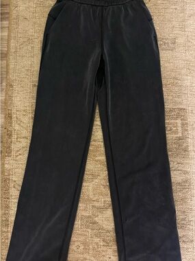 lululemon athletica Black Relaxed Straight-Leg Pants